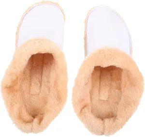 1 Pair Warm Fuzzy Shoe Inserts for Winter Detachable Plush Inserts for Hole Shoes and Practical Design Replacement