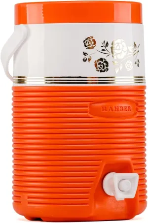 1.2 Gallon Insulated Sports Cooler Water Jug, Beverage Cooler with Flip Lid Pour Spout Perfect for Outdoor & Sports Activity