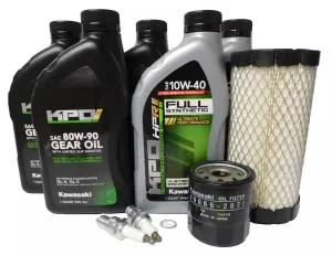 2001-2008 Kawasaki Mule 3000 KAF620 4x4 OEM Full Synthetic Service Kit KAW169