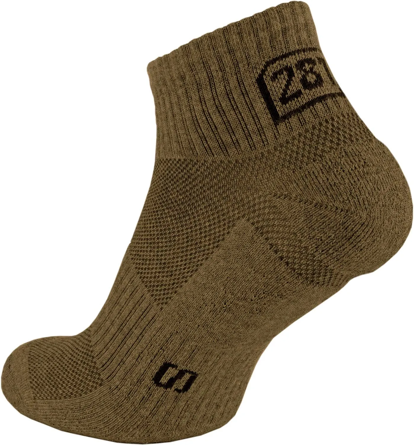 281Z Running Cushion Ankle Low Cut Socks - Cushioned Sole - Moisture Wicking - Odor Resistant