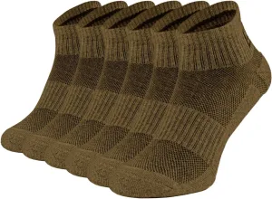 281Z Running Cushion Ankle Low Cut Socks - Cushioned Sole - Moisture Wicking - Odor Resistant