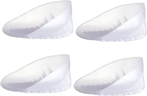 2Pairs U Shaped Heel Cushions Wear Foot Heel Pads for Relief Shock Absorbing Inserts for Men Women Lightweight Comfortable Design for Everyday Use