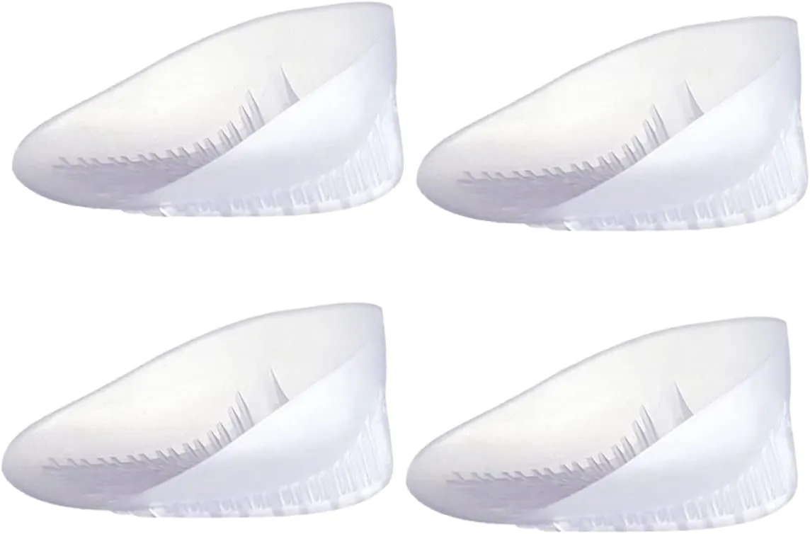 2Pairs U Shaped Heel Cushions Wear Foot Heel Pads for Relief Shock Absorbing Inserts for Men Women Lightweight Comfortable Design for Everyday Use