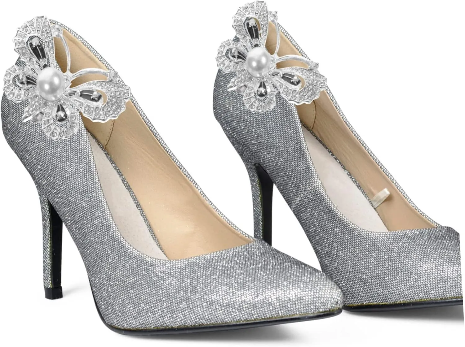 2pcs high heels decorative buckle ladies heels boot heels high wedges for women Environmental protection zinc alloy wedding shoe clips bridal shoe clip shoes jewelry shoe buckle