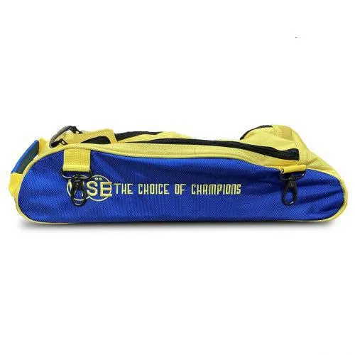 3 Ball Clear Top Tote Shoe Bag Blue/Yellow