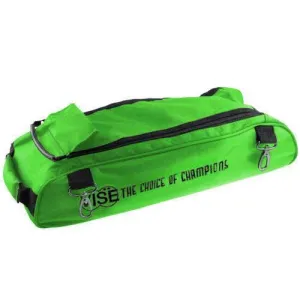 3 Ball Clear Top Tote Shoe Bag Green