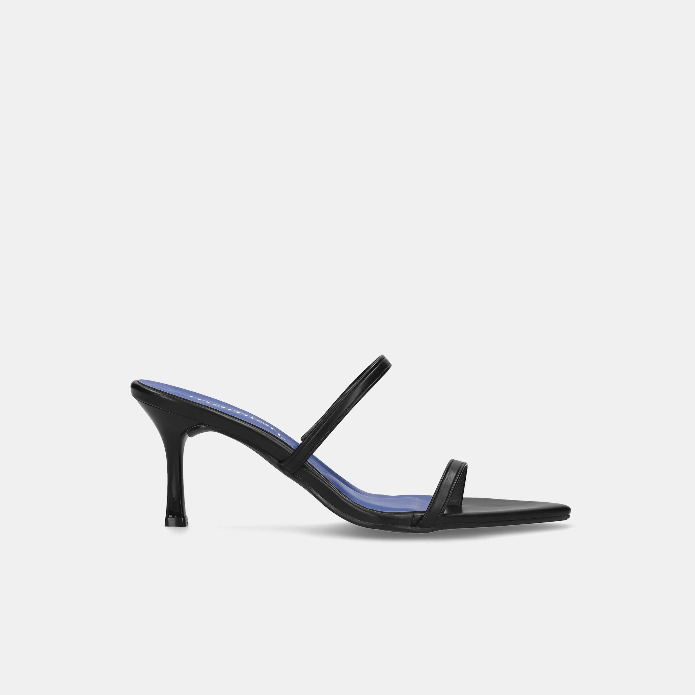30% OFF: 2022SS: Mesh Design Clear Heel Mule (m96103) Black MS