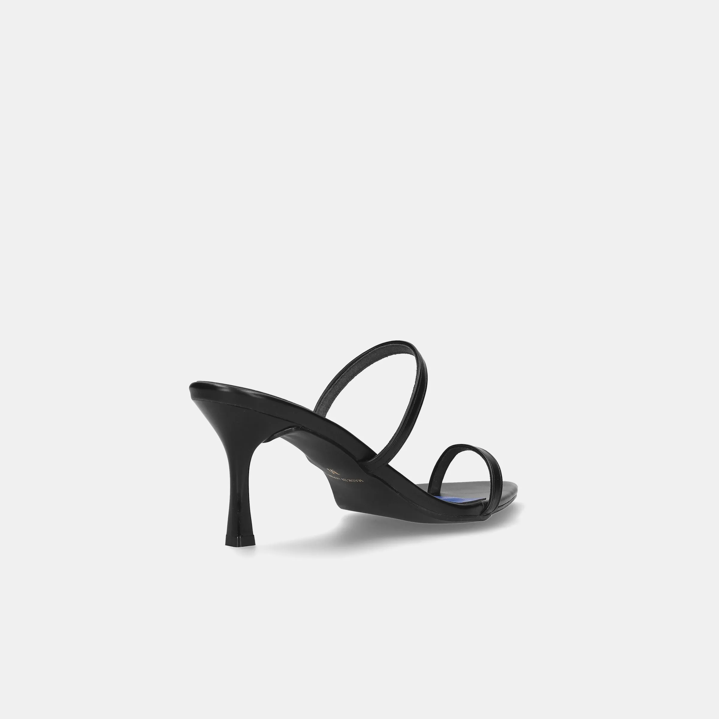 30% OFF: 2022SS: Mesh Design Clear Heel Mule (m96103) Black MS