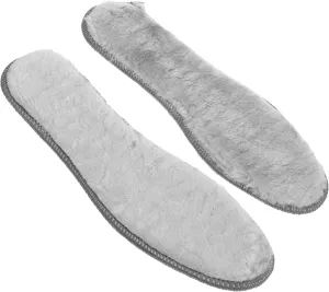 4 Pairs Fluffy Warm Insoles for Boots Shoes Cushioned Thermal Liners with Nonslip Base for Cold Weather Ergonomic Design for Comfort and Secure Fit