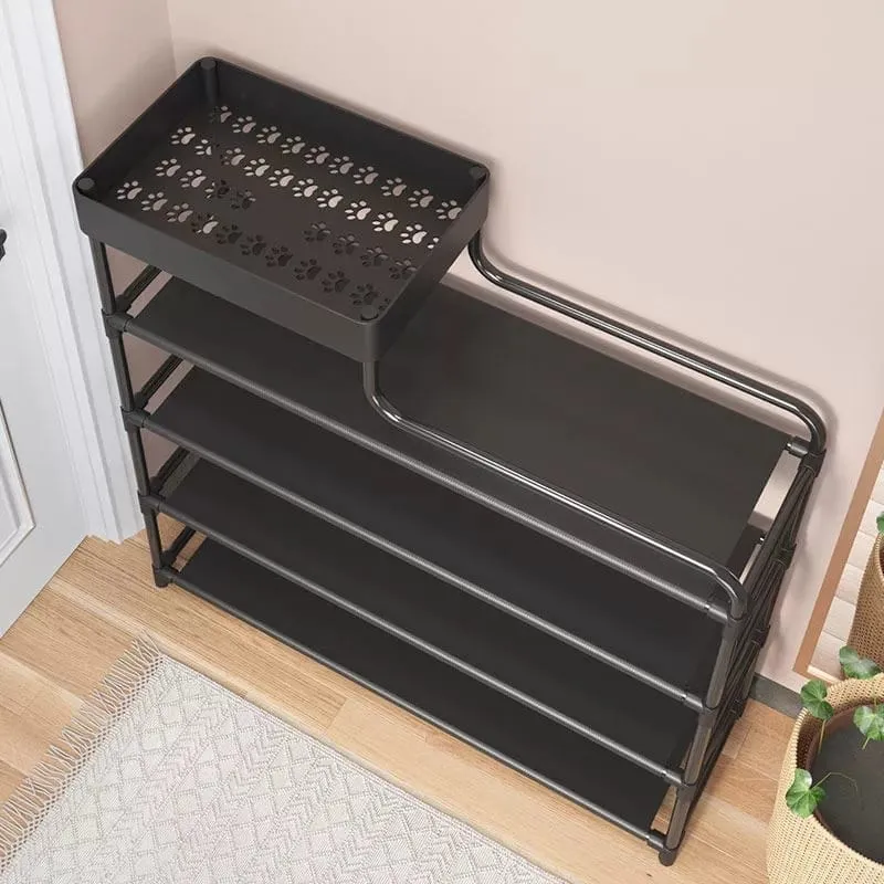 4 Tier L-type Shoe Organizer Rack