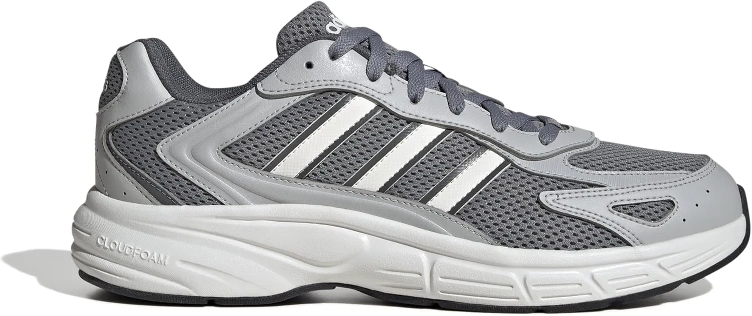 adidas Men's Eclyptix 2000 Sneaker, Grey/White/Grey, 8.5