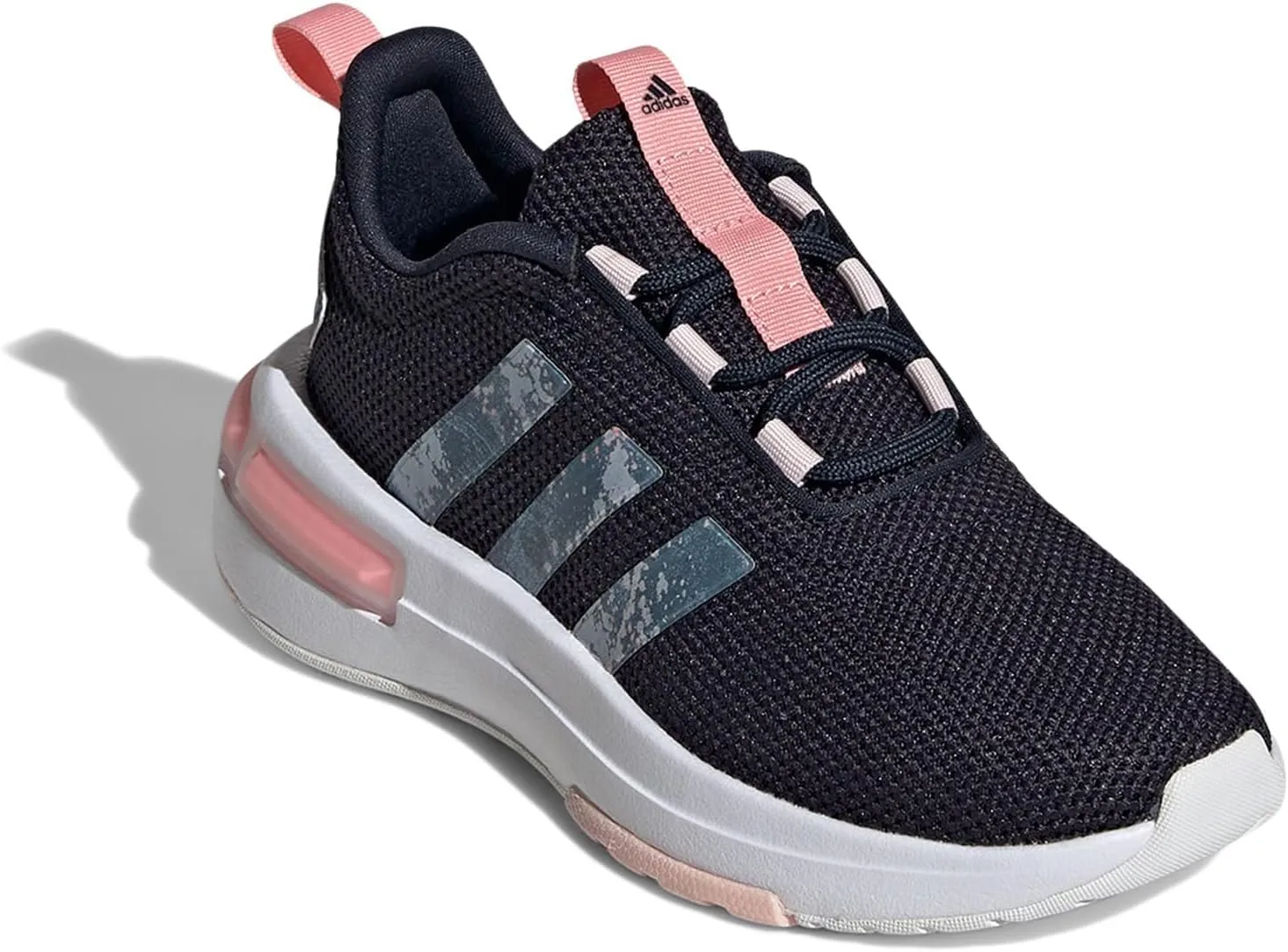 adidas Racer TR23 Sneaker, Ink/Semi Pink Spark/Sandy Pink, 6 US Unisex Big Kid