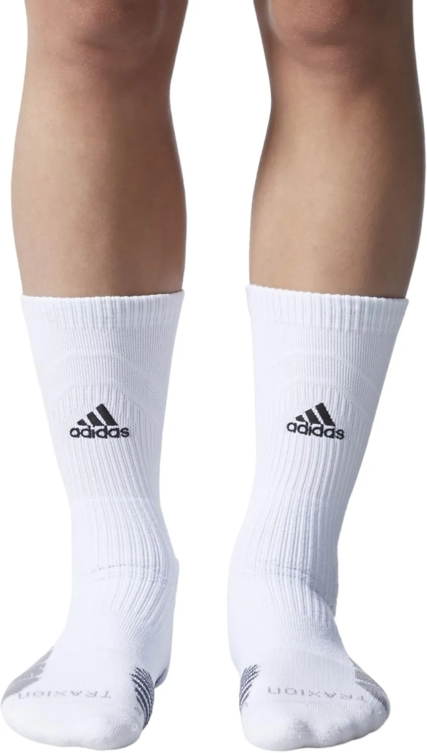adidas Traxion Menace Football/Basketball Crew Socks