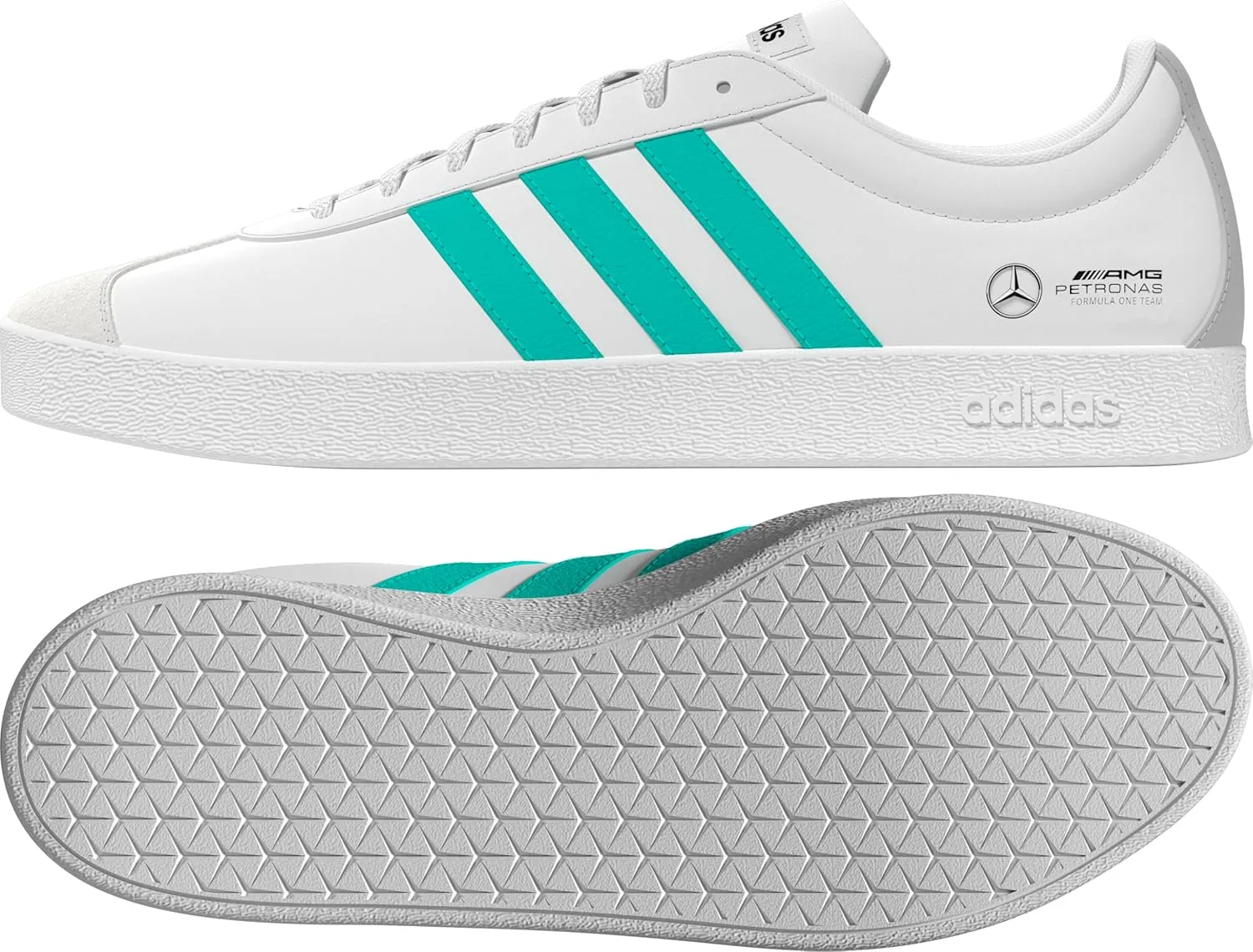 adidas Unisex-Adult Mercedes-Amg Petronas Formula One Team Vl Court Sneaker