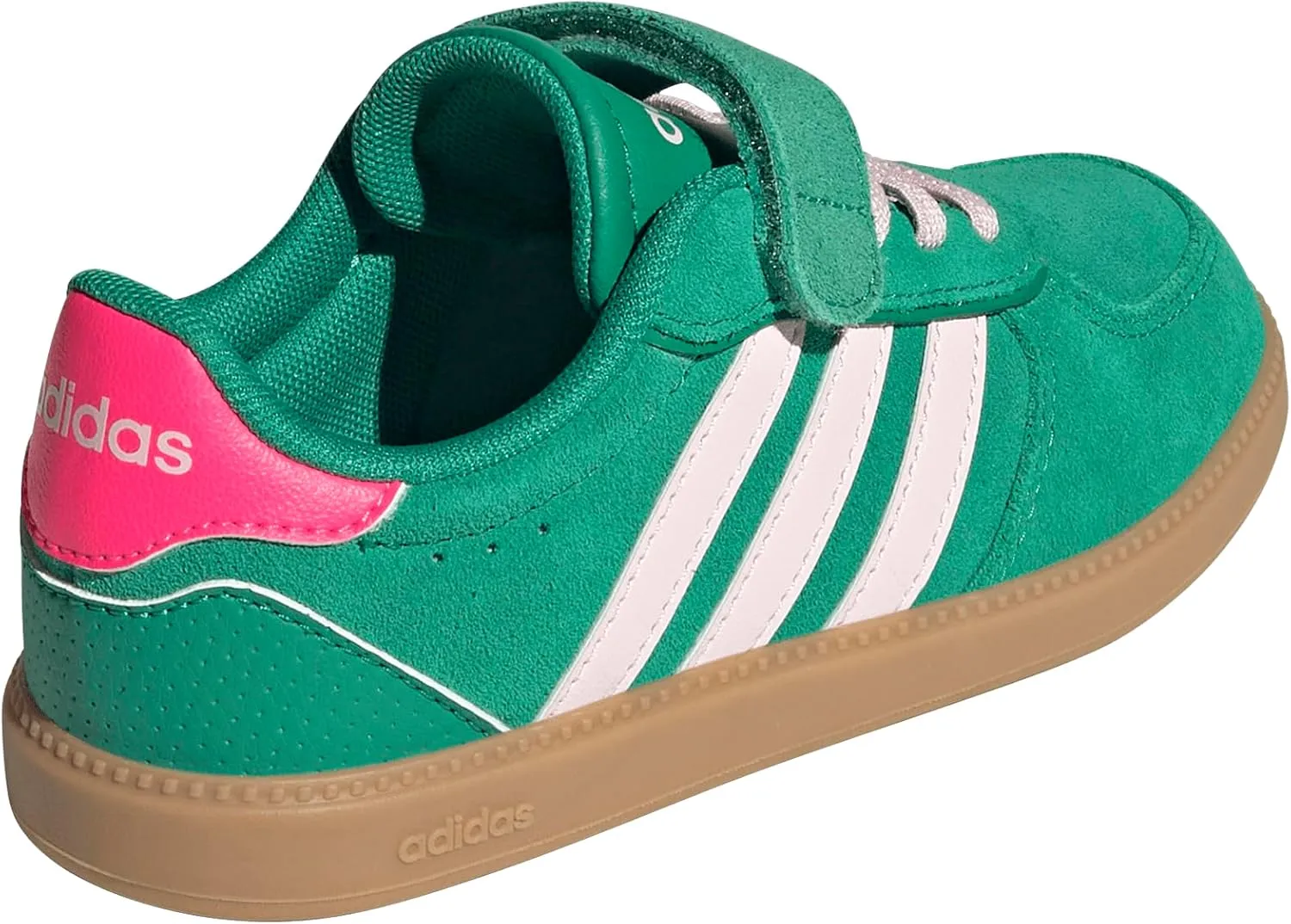 adidas Unisex-Child Breaknet Sleek Elastic Lace & Strap Sneaker
