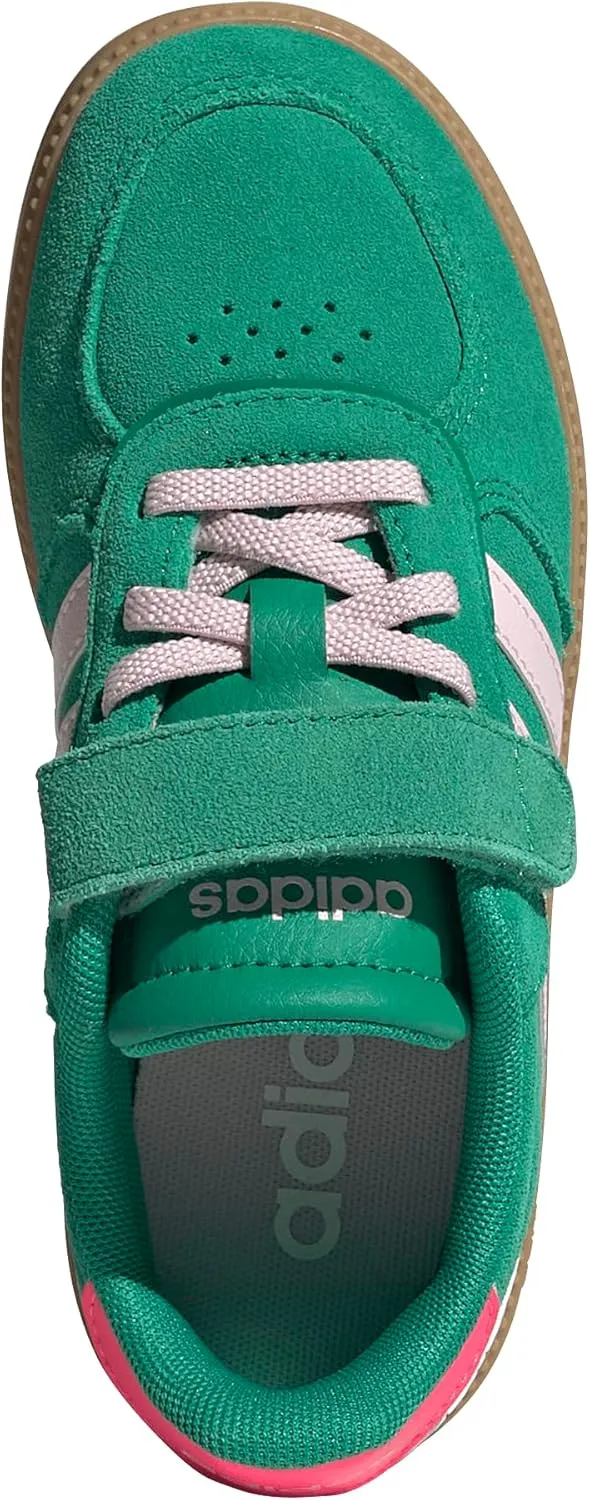 adidas Unisex-Child Breaknet Sleek Elastic Lace & Strap Sneaker