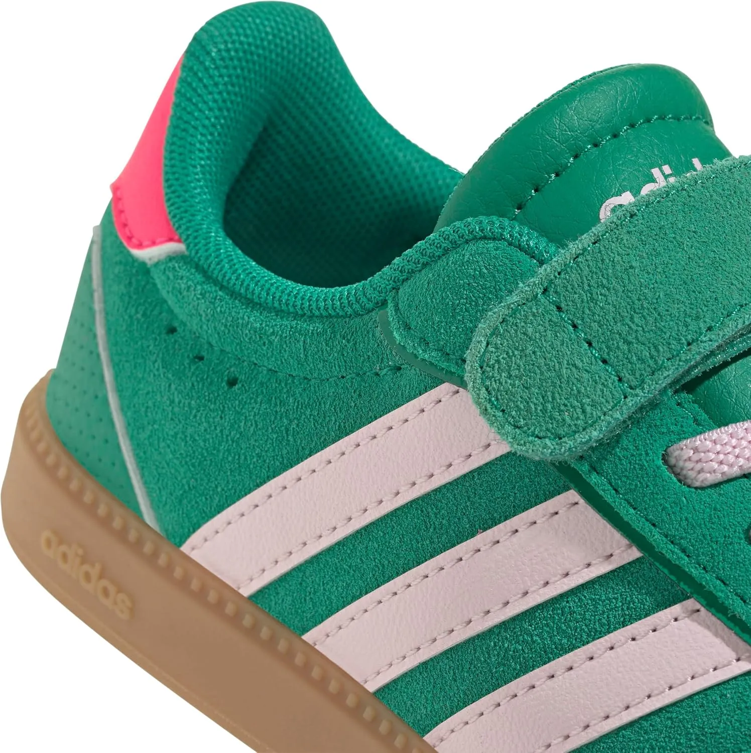 adidas Unisex-Child Breaknet Sleek Elastic Lace & Strap Sneaker