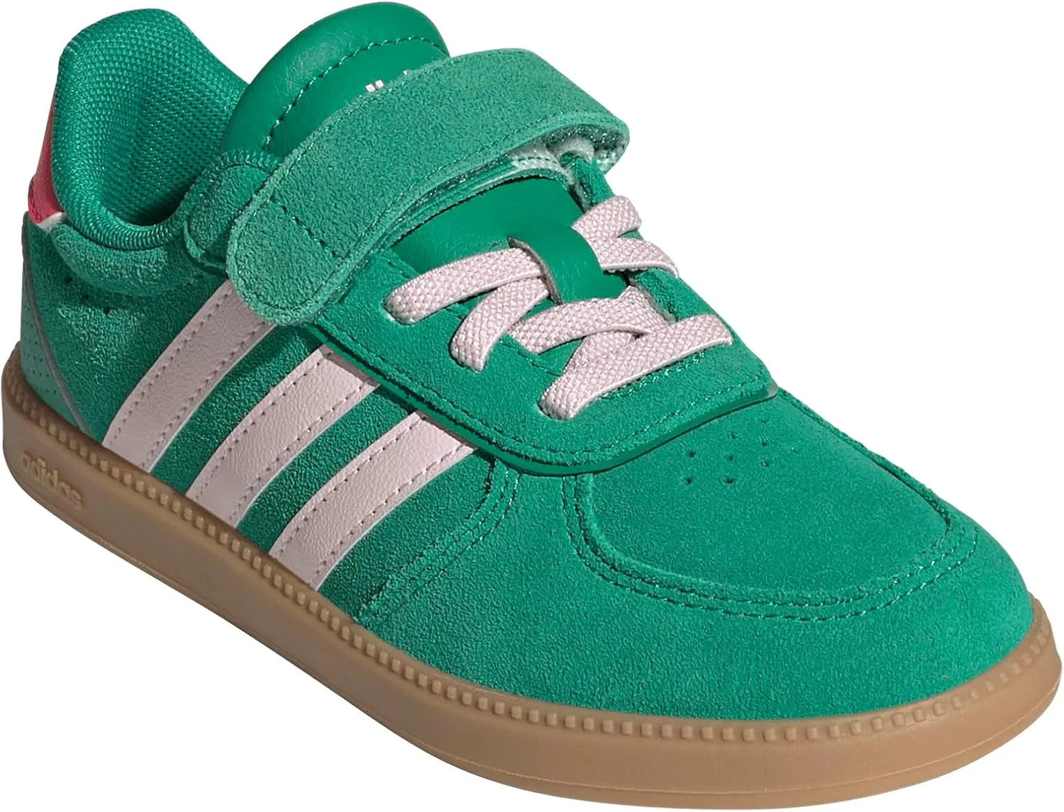 adidas Unisex-Child Breaknet Sleek Elastic Lace & Strap Sneaker