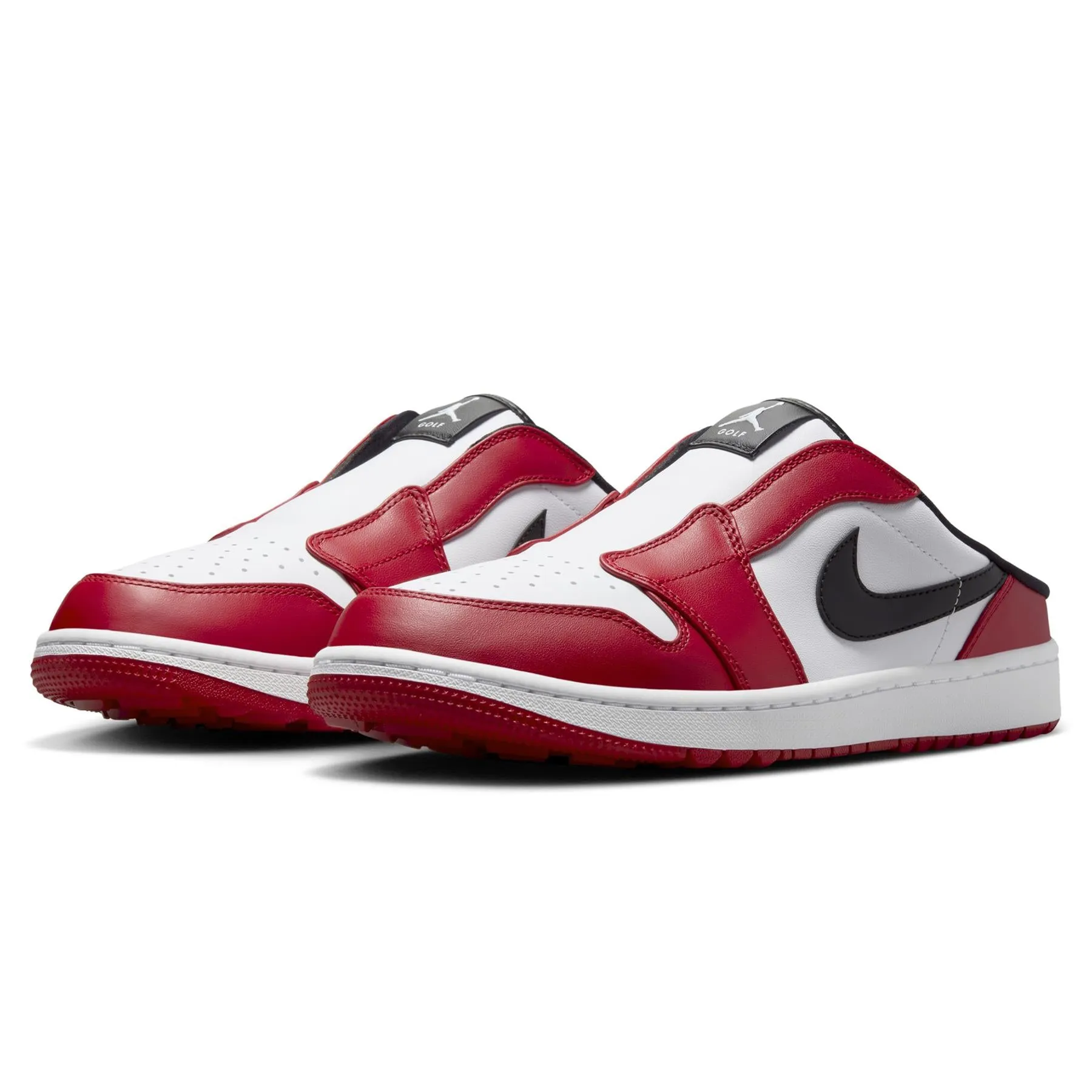 Air Jordan 1 Mule Shoes White/Black/Varsity Red