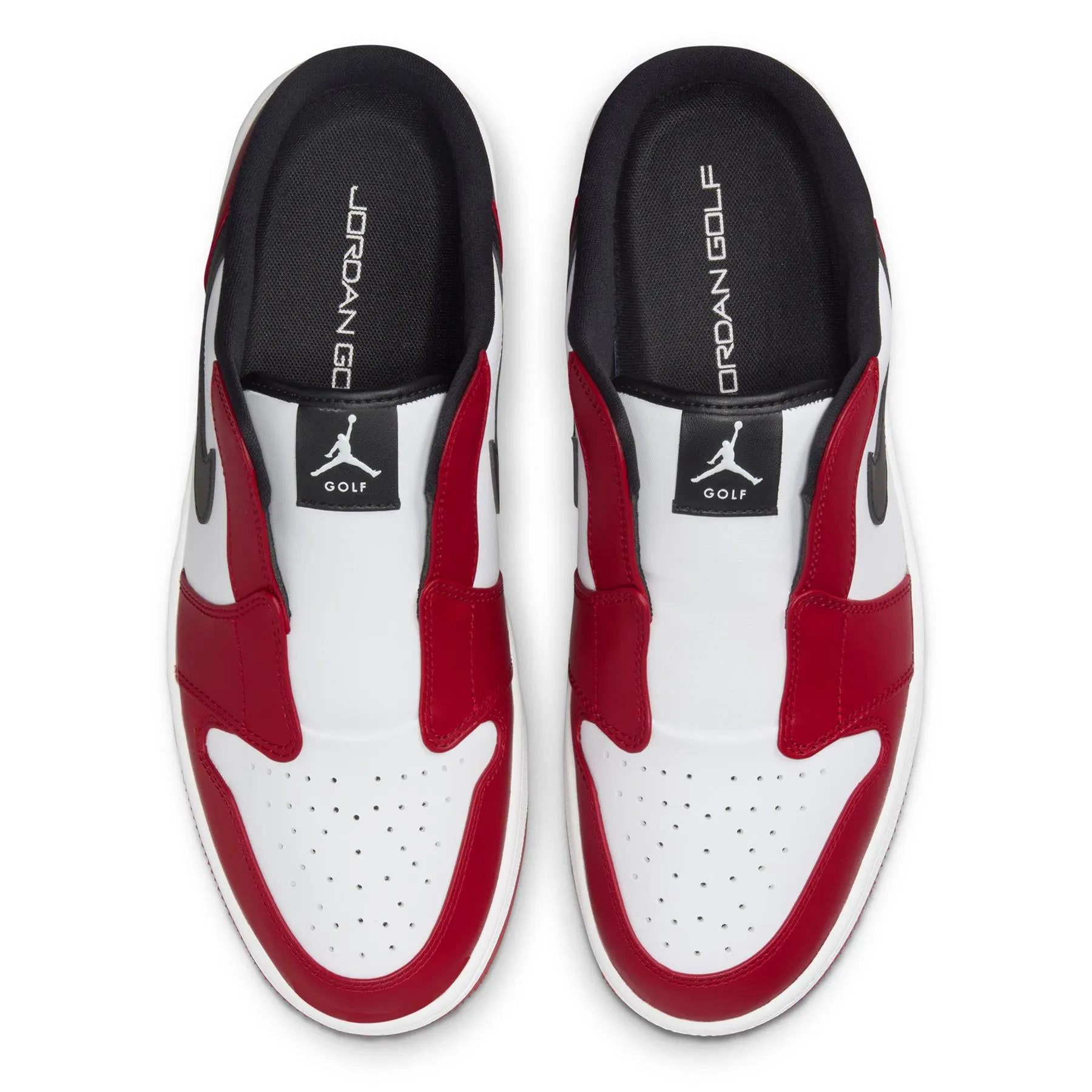 Air Jordan 1 Mule Shoes White/Black/Varsity Red