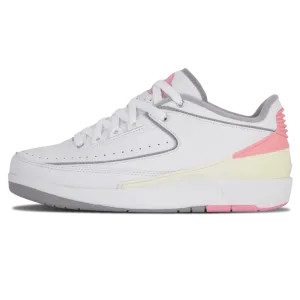 Air Jordan 2 Retro Low Wmns Light Steel Grey Pink