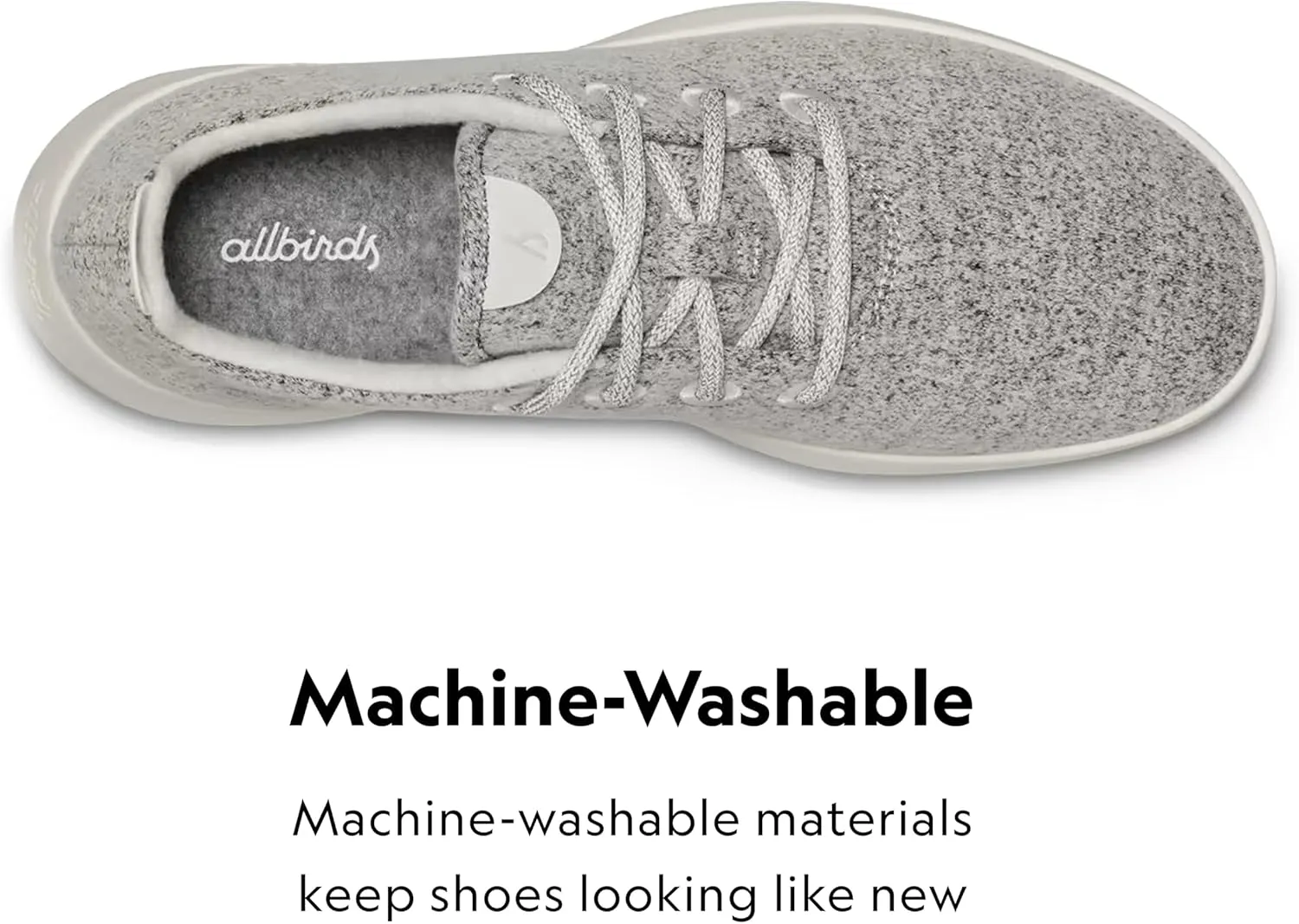Allbirds Men’s Wool Runners Everyday Sneakers, Machine Washable Shoe Made with Natural Materials