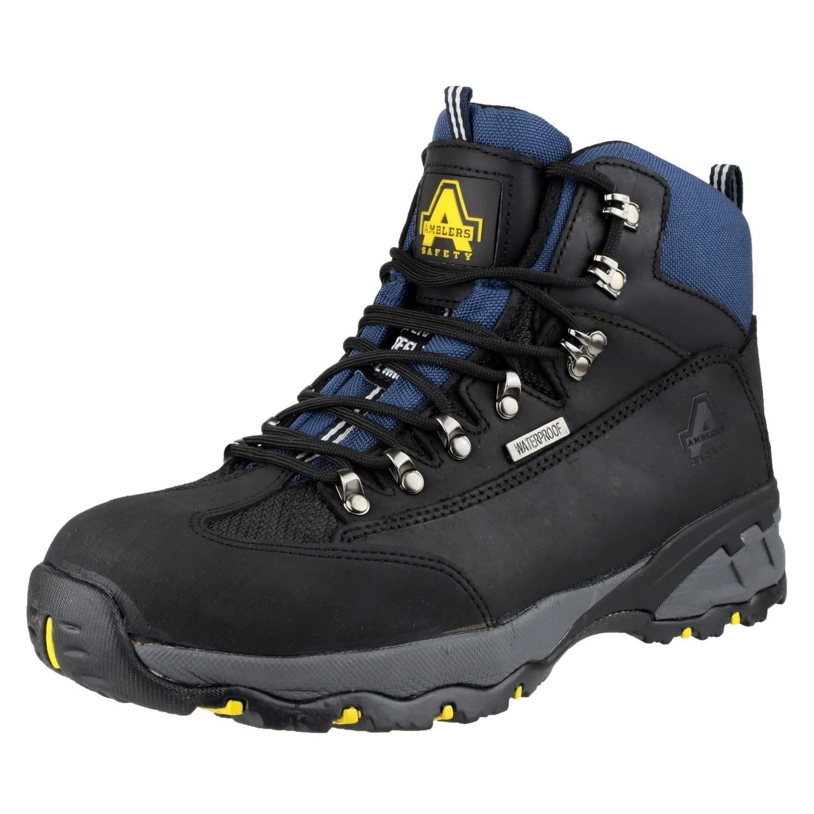 Amblers Men Boots - FS161 Safety Boot in Black, 6-12