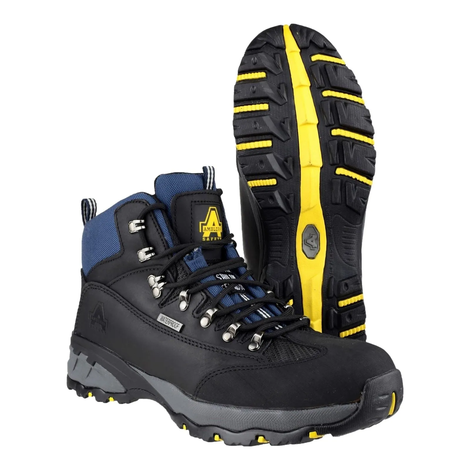 Amblers Men Boots - FS161 Safety Boot in Black, 6-12