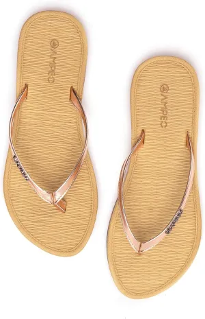 Ampeo Women's Flip Flops Comfortable Lightweight Summer Beach Quick-Dry Thong Flat Sandals