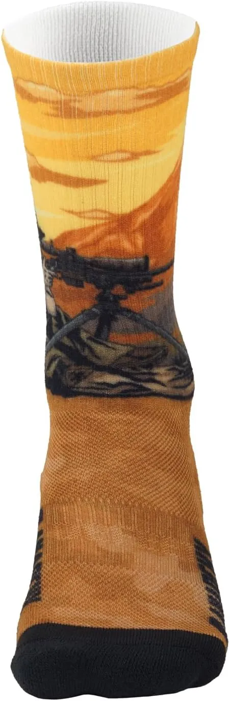 AnarchyOutdoors Men's Tactical Boot Socks - Breathable and Lightweight All Season for Hiking and Tactical Boot Socks for Men