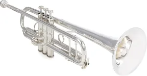 Bach 190S72V Stradivarius Professional Trumpet - 72 Bell, Vindabona Conical Bore, Silver Plated