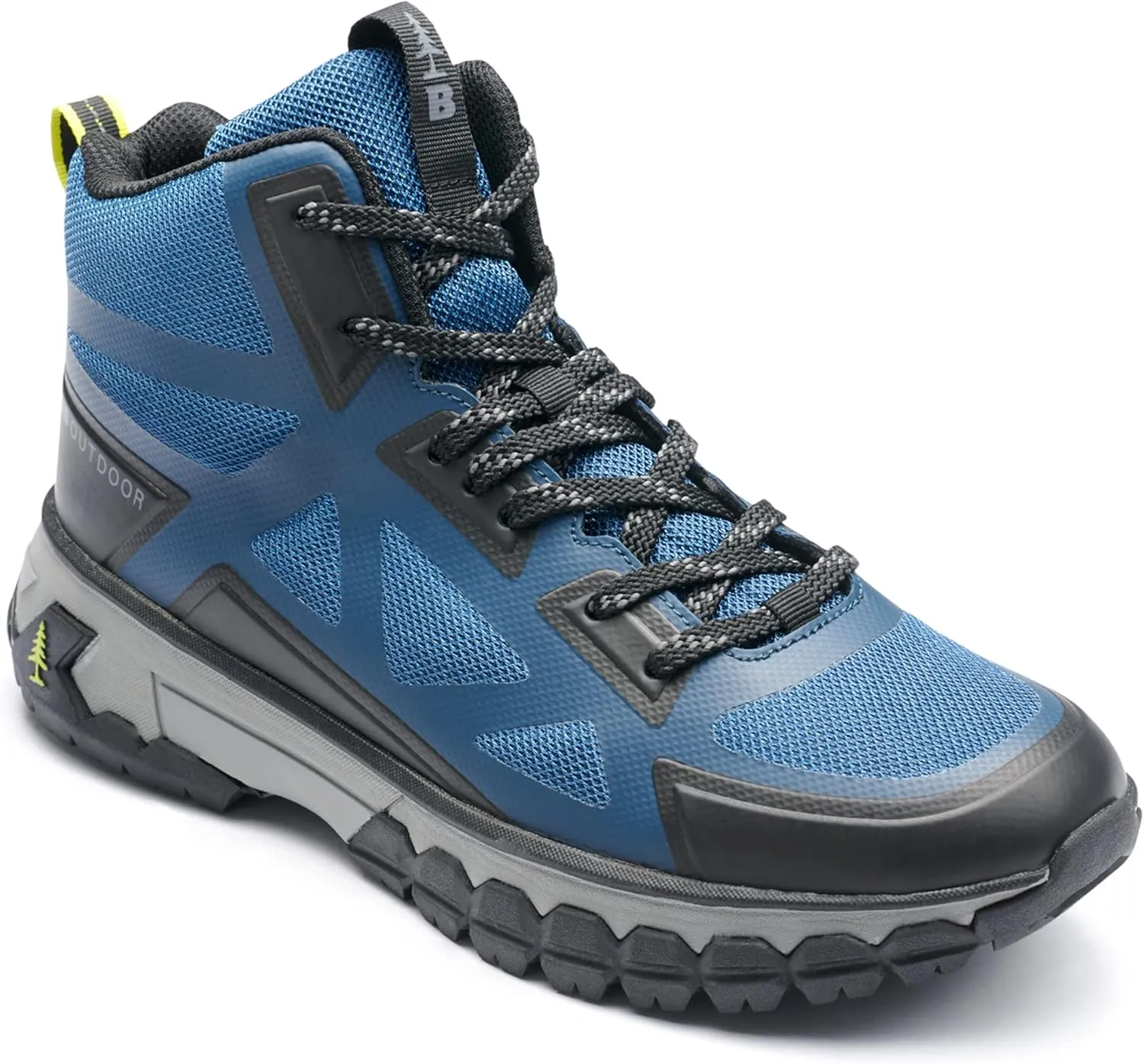 BASS OUTDOOR Men's Peak Seamless Hiker Mid Hiking Boot