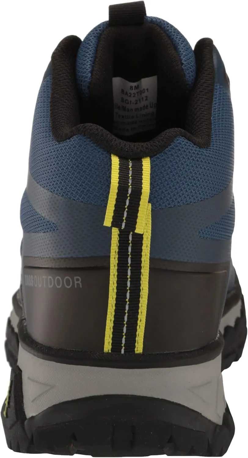 BASS OUTDOOR Men's Peak Seamless Hiker Mid Hiking Boot