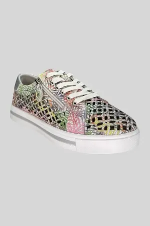Bay Lane Women's Sneaker - Kourtney Floral Print