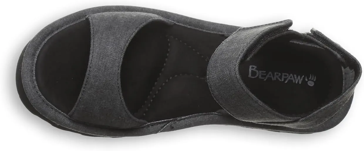 BEARPAW Women's Crest Sandal | Women's Sandal | Women's Shoe | Comfortable & Lightweight | Multiple Colors & Sizes