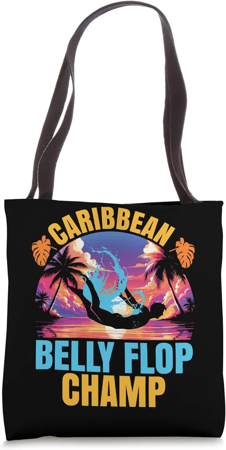 Bellyflop Belly Flop Tote Bag