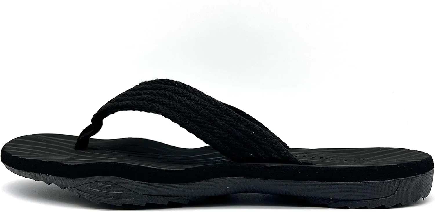 BEMGNAR Men's Flip Flops,Comfort Thong Sandals with Arch Support,Quick-Dry Non-Slip sliders for Outdoor Summer Beach
