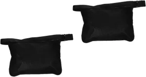 BESPORTBLE 2pcs Pick Pouch Tennis Waist Bag Portable Mesh Bag for Golf Tennis Badminton Easy to Wear Sturdy
