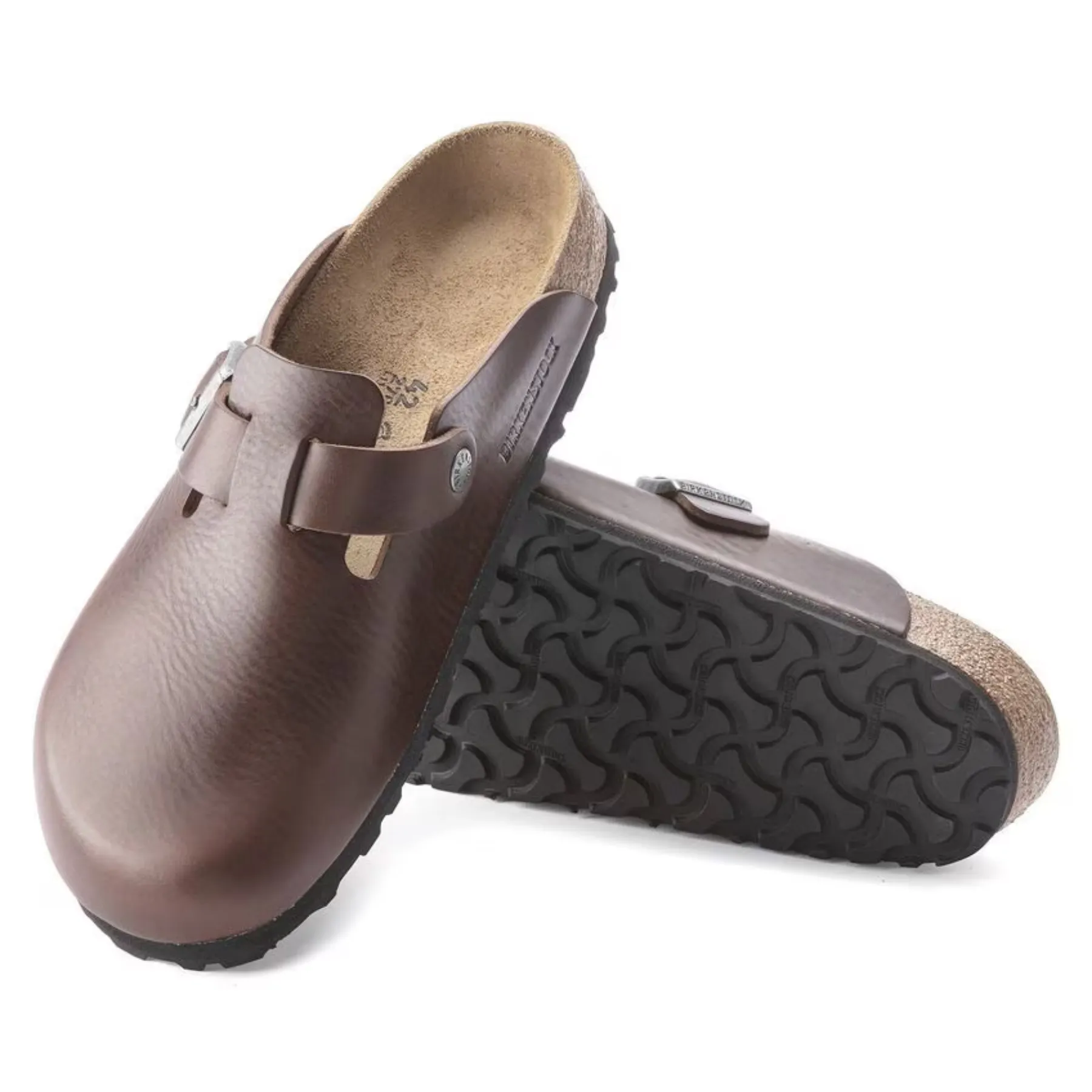 BIRKENSTOCK Boston Grip Leather Clog