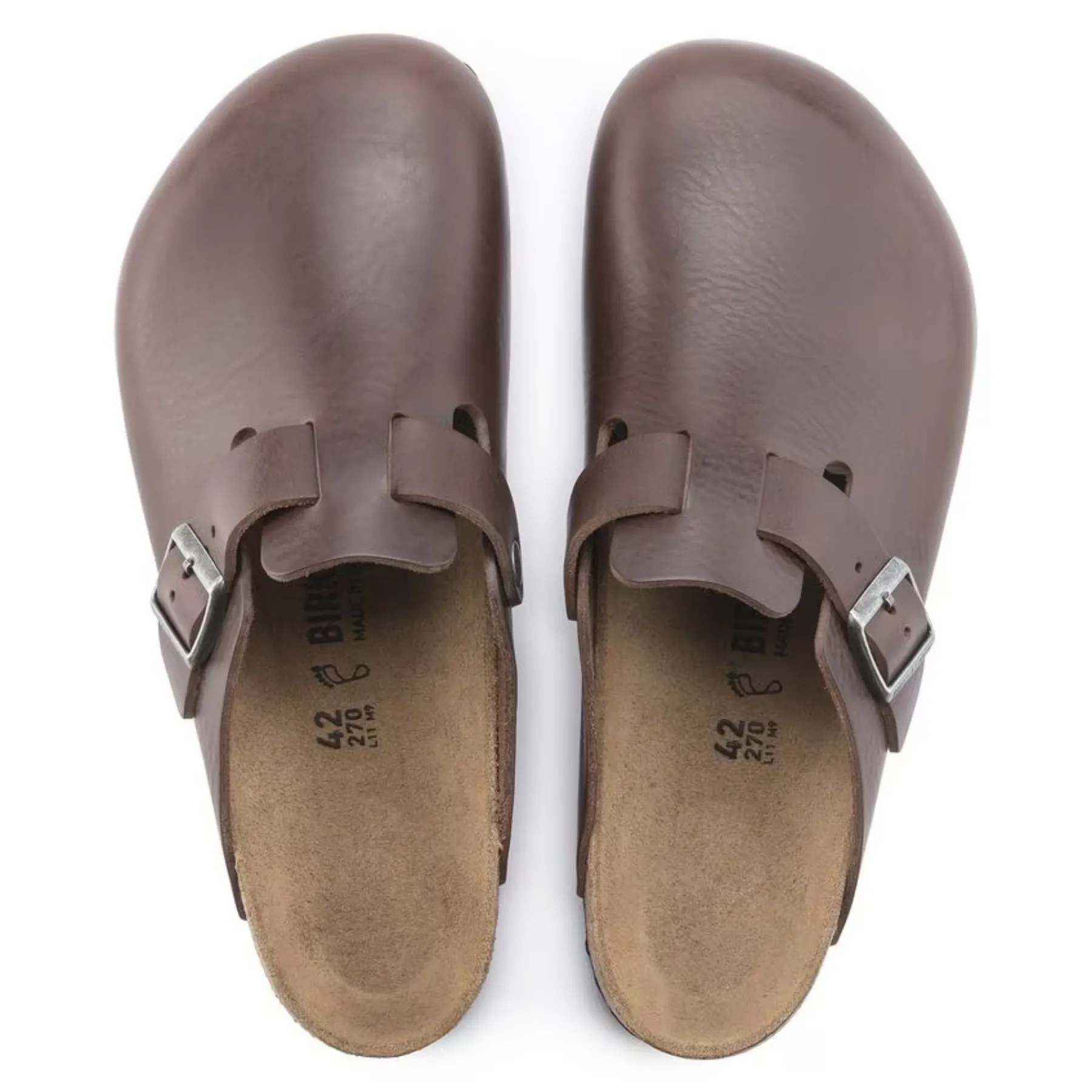 BIRKENSTOCK Boston Grip Leather Clog