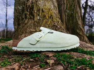 Birkenstock Boston Soft Footbed 'Faded Lime'