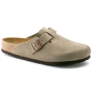Birkenstock Boston Suede Soft Footbed