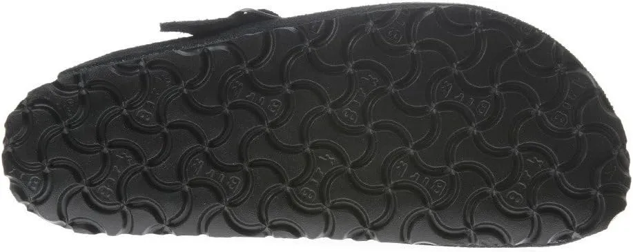 Birkenstock Women's Boston Soft Footbed Clogs, Black, 10 Medium US
