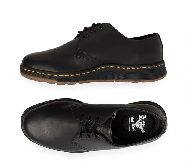 BLACK Best-selling collection CAVENDISH 3-EYE SHOE | Client-focused service DR MARTENS