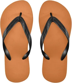 Black Solid Flip Flop Beach Summer Casual Sandal for Women & Men Shower Shoes