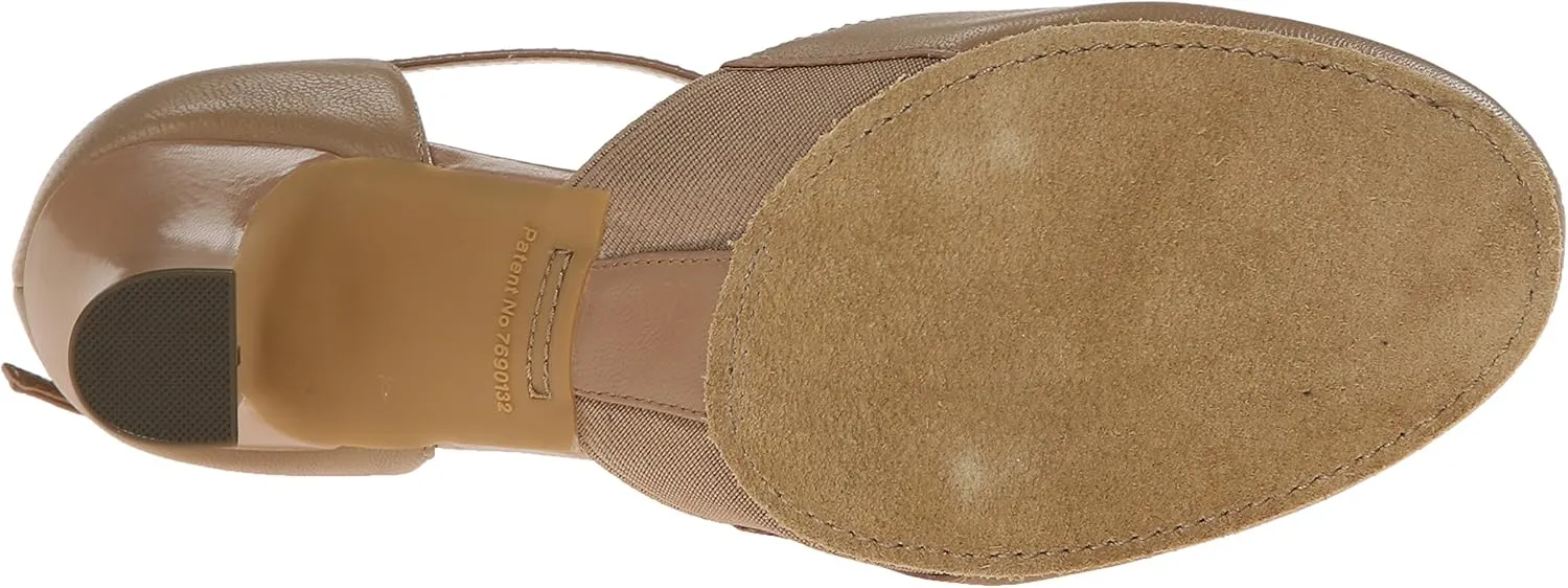 BLOCH Women's Cushioned Insole Suede Forefoot Outsole, Short Shank with an Elastic Panel, Superior Fit