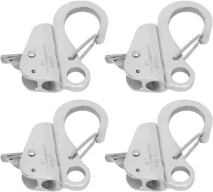 Boat Anchor Hook 316 Stainless Steel Anchor Slide Hook for Boats Trucks Trailers