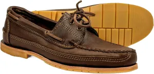 Boat Shoe Handmade in The USA - 8.5 EE Brown
