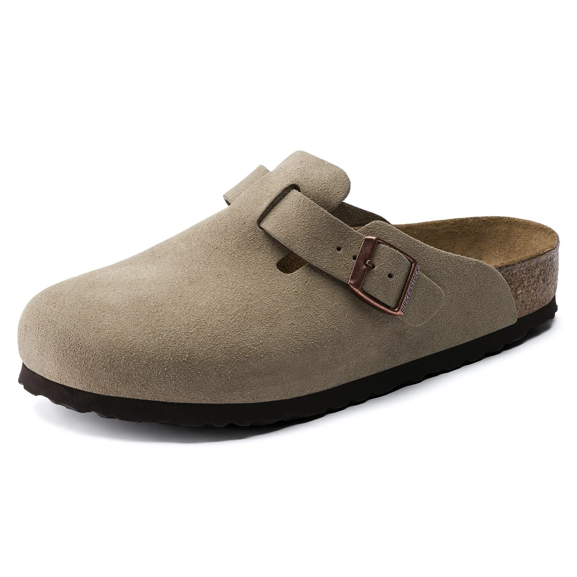 Boston Soft Footbed Suede Leather