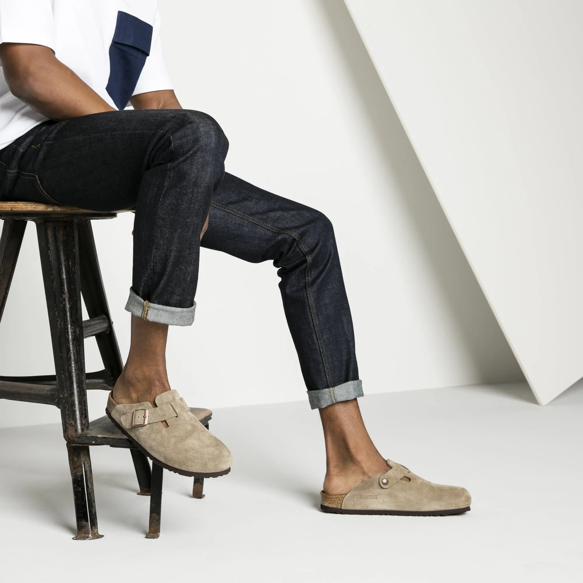 Boston Soft Footbed Suede Leather